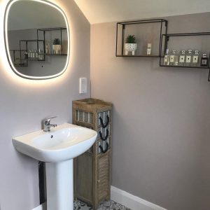 LED ogledalo oble ivice 70x60 kupatila online