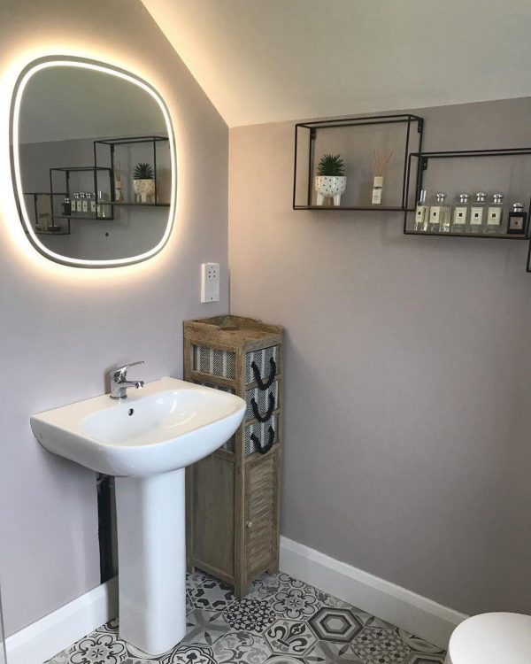 LED ogledalo oble ivice 70x60 kupatila online